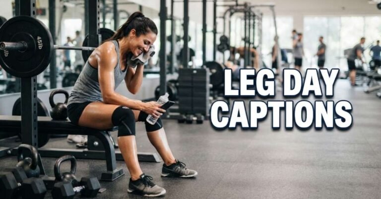 Leg Day Captions
