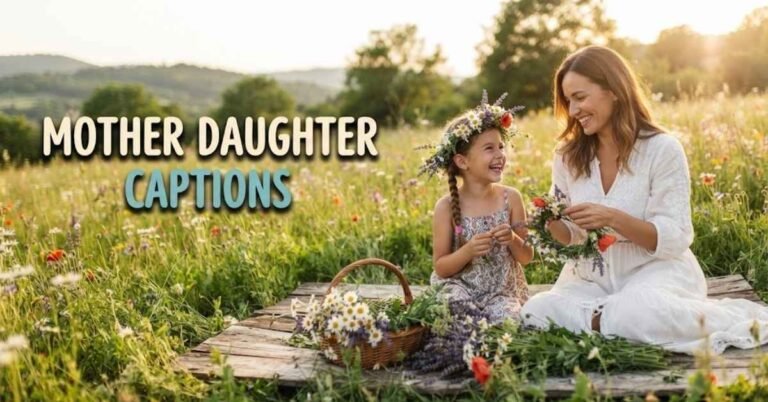 Mother Daughter Captions