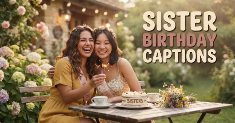Sister Birthday Captions