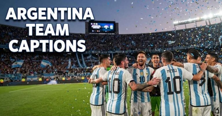 Argentina Team Captions