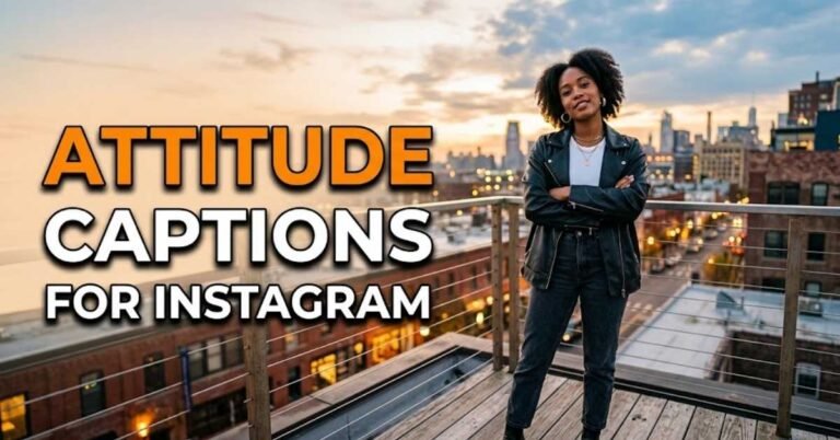 Attitude Captions for Instagram