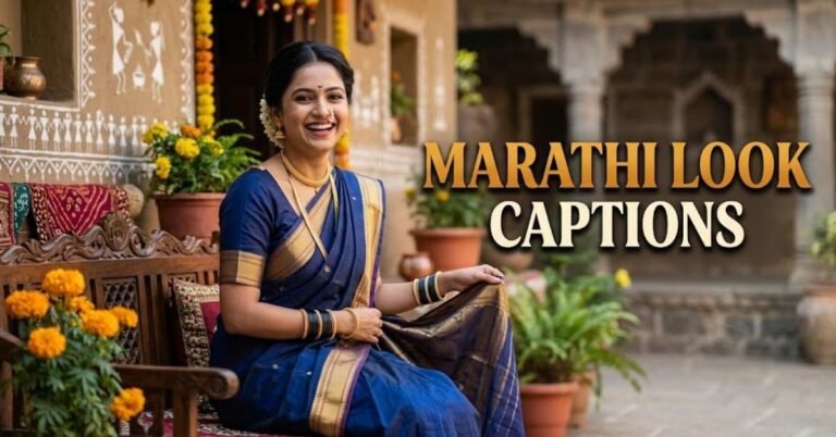 Marathi Look Captions